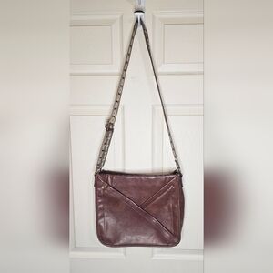 Lucky Brand Rayla Leather Crossbody Bag | Brown | Vintage Style
